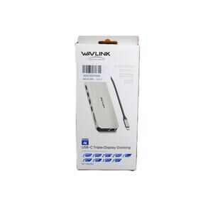 Wavlink Computer Docking Station Ultra HD Display l HDMI, DP, USB Ports Windows